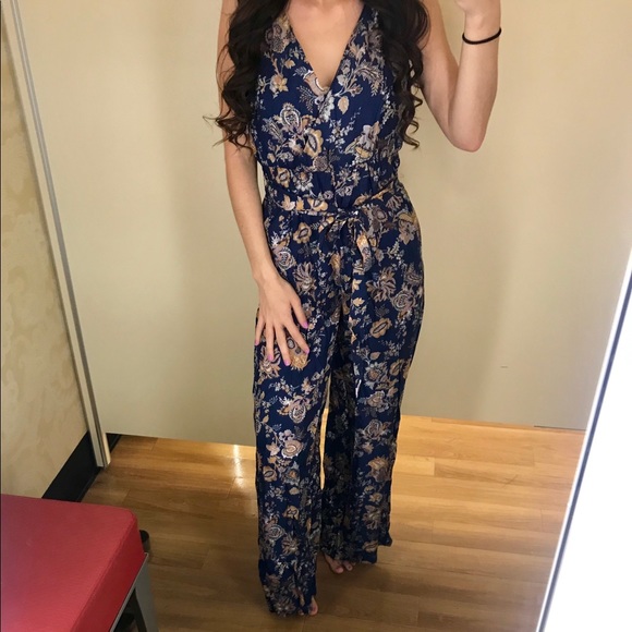 ett twa anthropologie jumpsuit